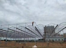 智能温室的外形尺寸和主要结构